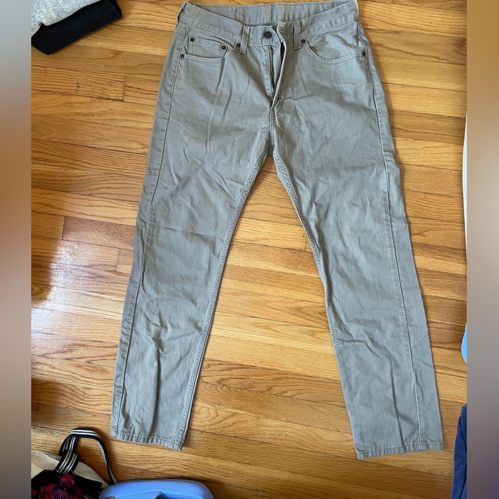 Mens levis pants khaki